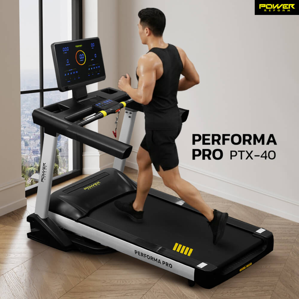 ลู่วิ่งไฟฟ้า POWER REFORM รุ่น PERFORMA PTX-40 มอเตอร์ AC 5 HP